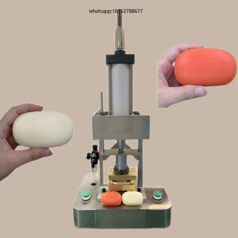 Soap Making Machine - 小型石鹸製造機、空気圧式石鹸プレス機、手動バーソープスタンピング機