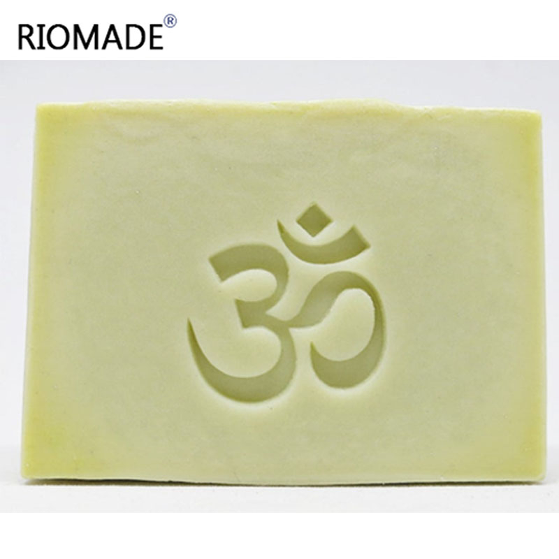 Soap Making Websites - Om シンボル石鹸スタンプアクリル手作りパーソナライズ自然透明カスタムスタンプ作るため石鹸章とハンドル Z0603OM