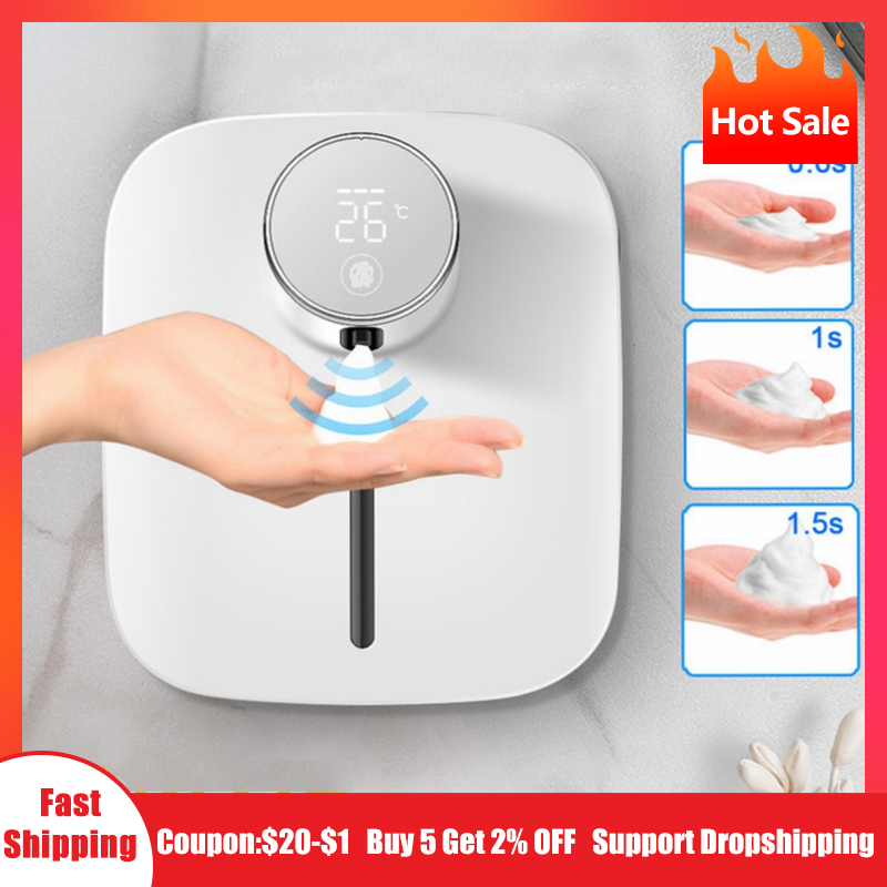 Soap Making Thermometer - ホットソープディスペンサー自動壁掛け充電式温度表示液体泡ソープディスペンサー手指消毒剤マシン