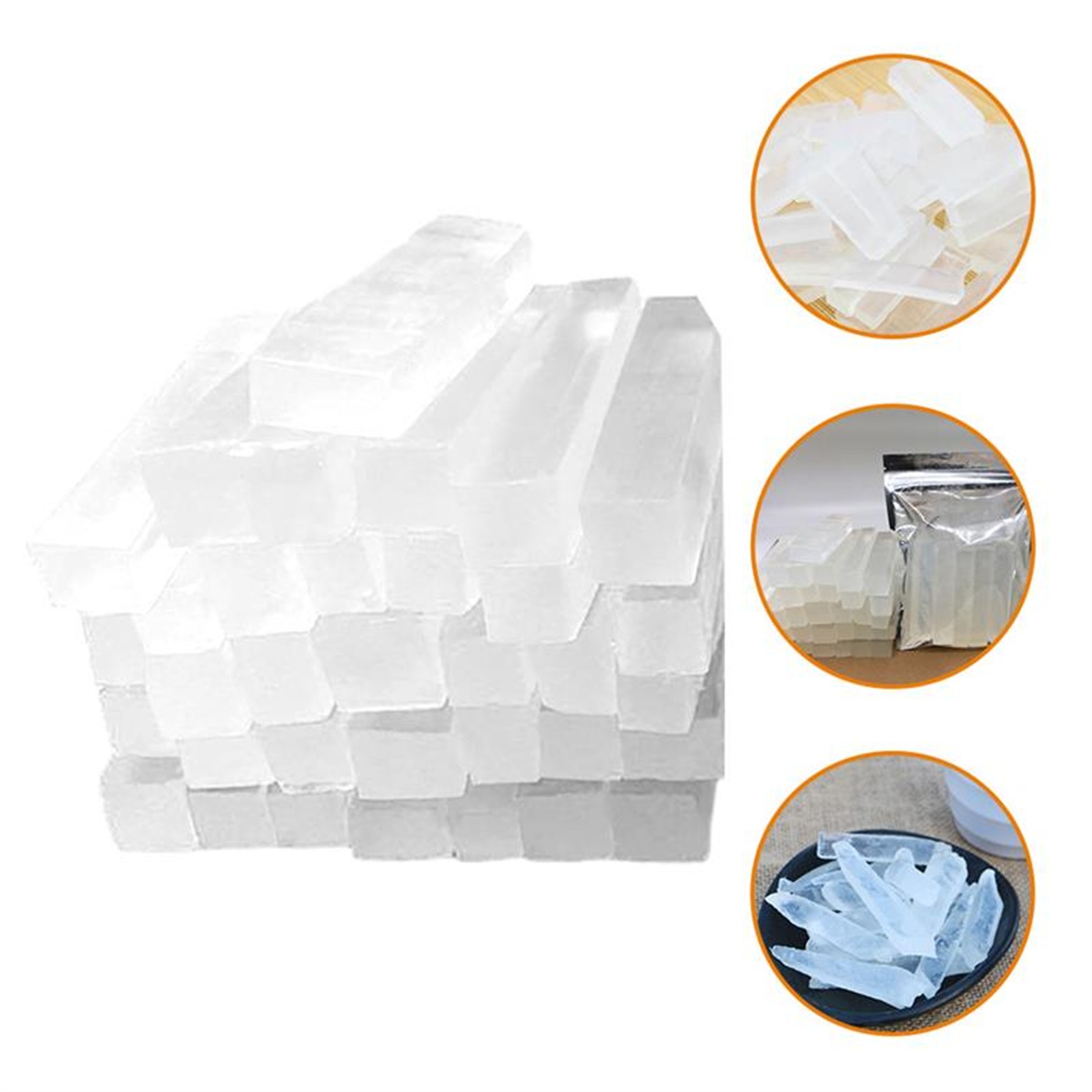 Soap Making Vendors - 250g入り透明グリセリンハンドソープベース、オーガニックハンドソープ作り、DIY石鹸作り用品、手作りビーガンハンドソープ