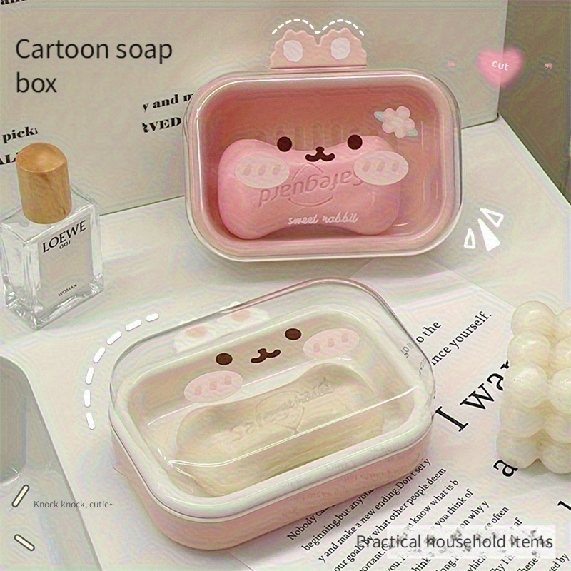 Soap Making Box - 新しいポータブル水切り式のかわいい家庭用洗濯石鹸ボックス
