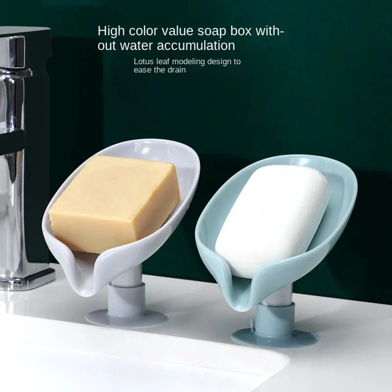 水切り石鹸ホルダー 葉っぱ型石鹸置き 吸盤トレイ シャワー用 - Soap Making Box のレビューと価格