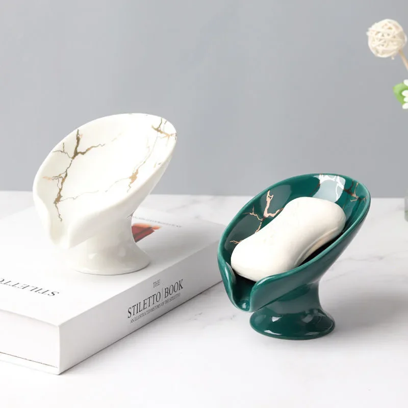 ライト高級セラミック Leay シャワーソープホルダー浴室用 - Soap Making Box のレビューと価格