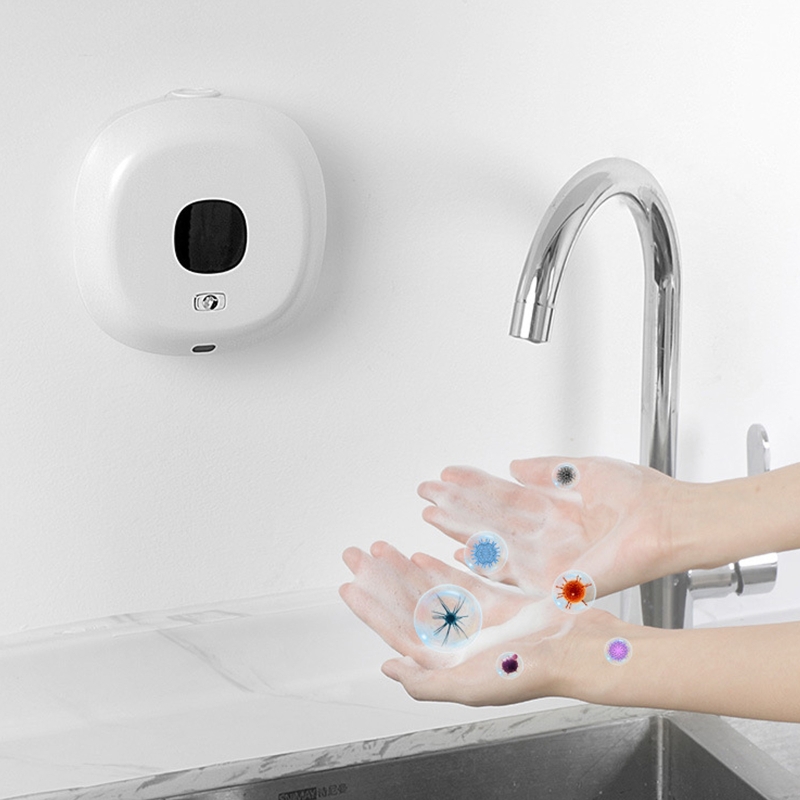 石鹸ディスペンサー壁掛け式タッチレスフォーム石鹸ディスペンサ - Soap Making Machine のレビューと価格