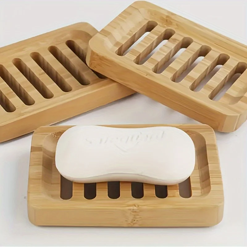 竹ケーストレイ木製防カビ排水石鹸箱天然竹食器バスソープホルダ - Soap Making Box のレビューと価格