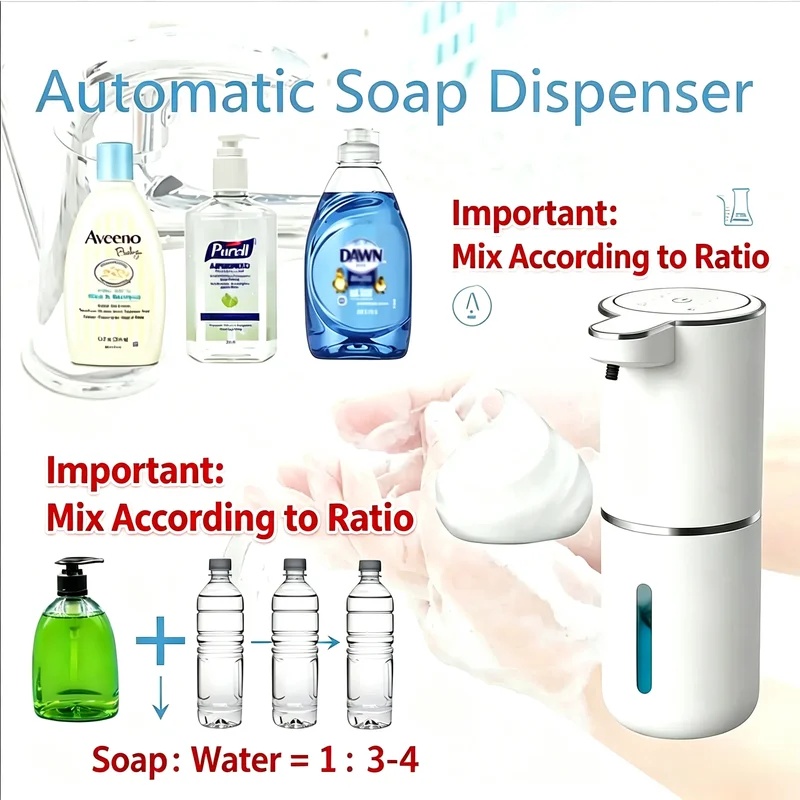 自動泡ソープディスペンサー、タッチレス電動ディスペンサー、赤 - Soap Making Machine のレビューと価格