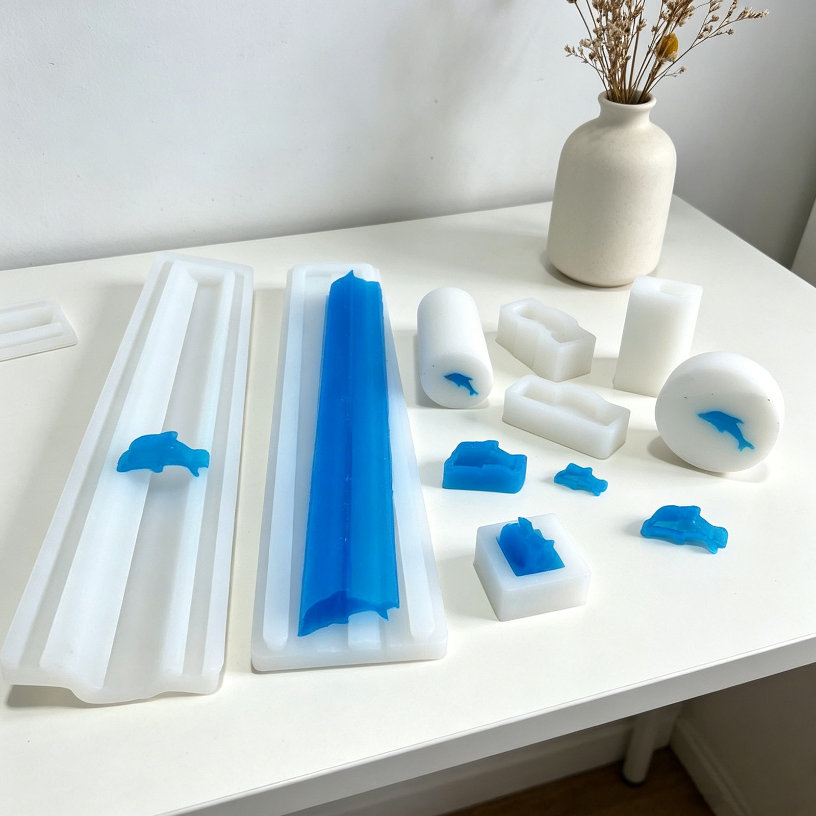 1セット ロングチューブシリコン柱型モールド クラフトソープ - Soap Making Process のレビューと価格