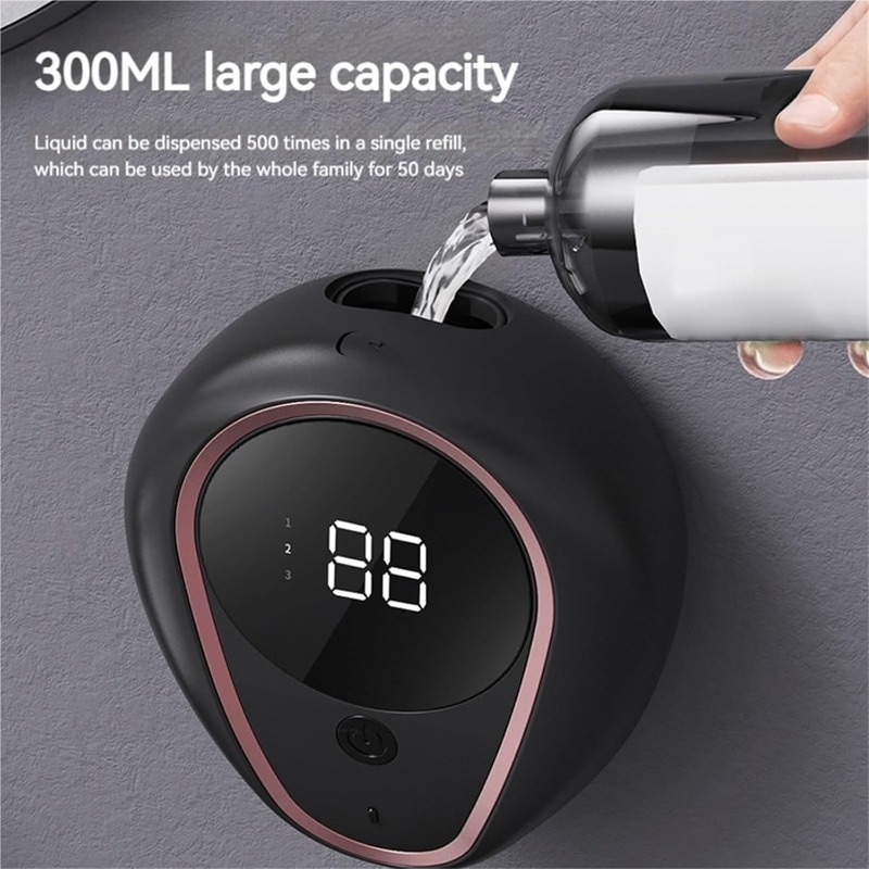 300ml インテリジェントソープディスペンサー バブルと手 - Soap Making Machine のレビューと価格