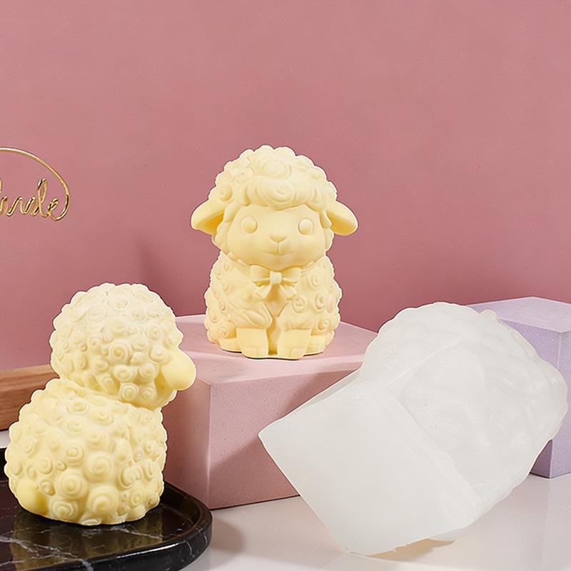 3D羊型シリコンモールド DIY かわいいふわふわの子羊キャ - Soap Making Thermometer のレビューと価格