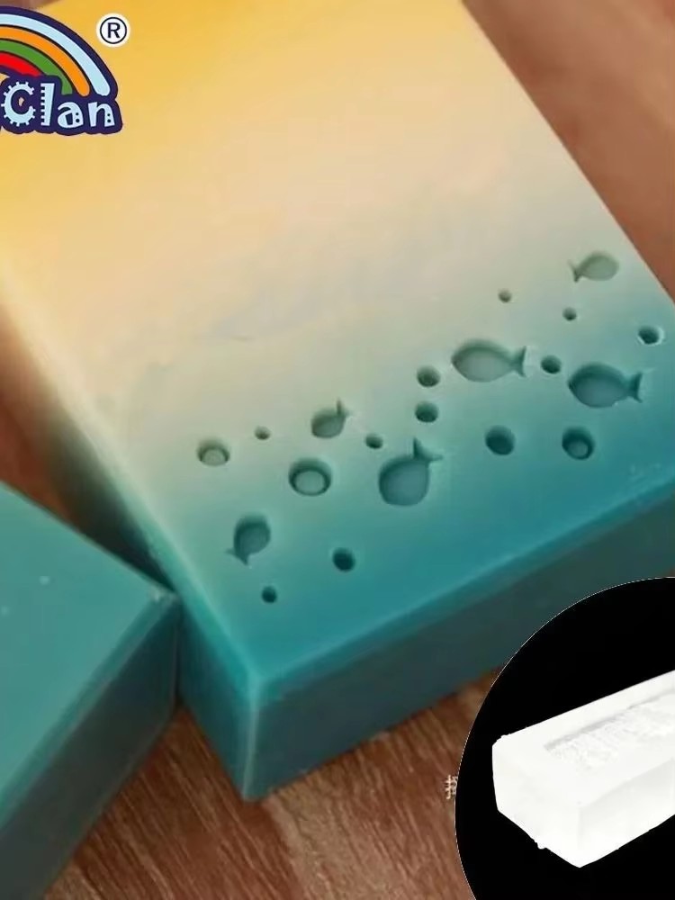 かわいい魚群手作りアクリル石鹸スタンプ作成海模様透明DIY天 - Soap Making Websites のレビューと価格