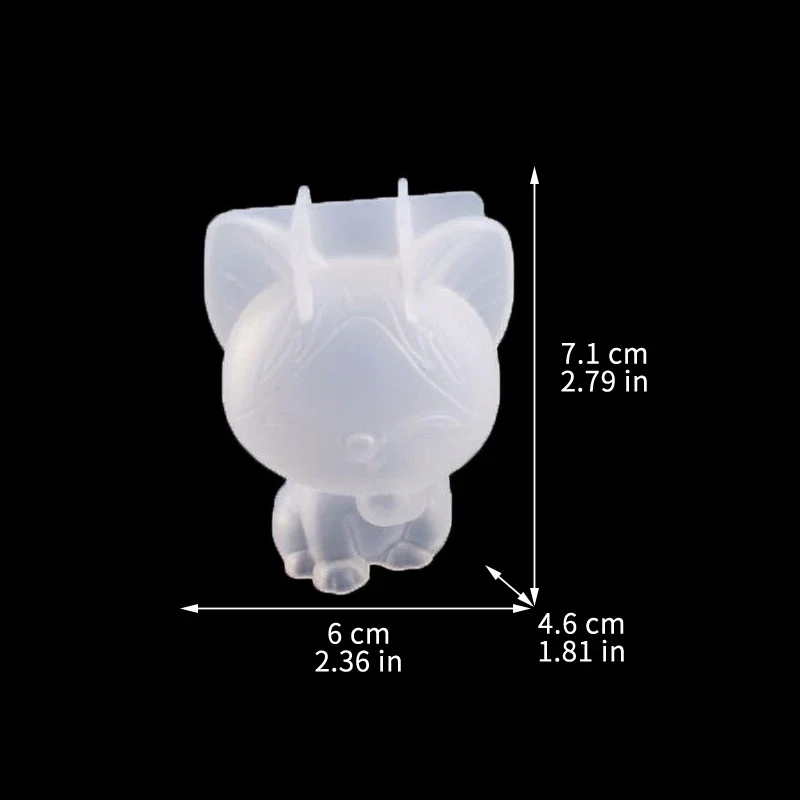 3D 幾何学的なシリコーンユニコーン猫鹿クマ型ソープキャンド - Soap Making Instructions のレビューと価格