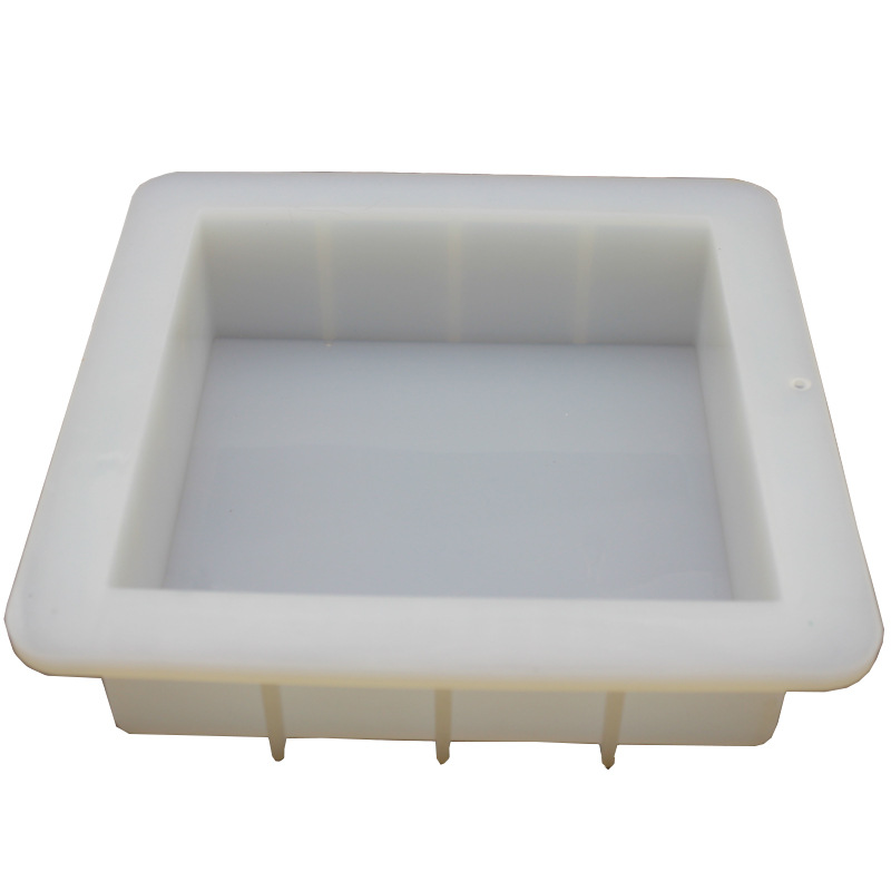 6インチ正方形の金型シリコーン石鹸金型diy手作り斤トレイ肥 - Soap Making Websites のレビューと価格