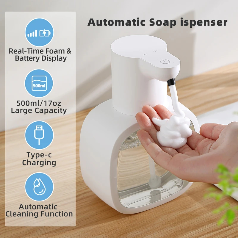 新しい壁掛け式自動ソープディスペンサー フォームスマートハン - Soap Making Machine のレビューと価格