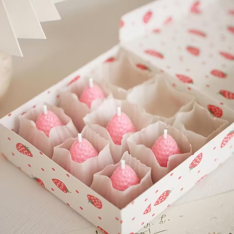 イチゴシリコンキャンドルモールド DIY アロマセラピー石鹸 - Soap Making Party のレビューと価格