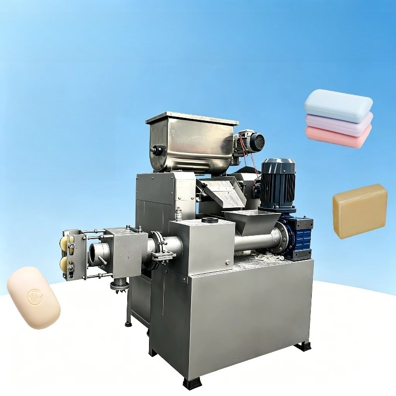 コンパクトな自動石鹸製造機、練り込み用三連ロールミル機能付き - Soap Making Machine のレビューと価格