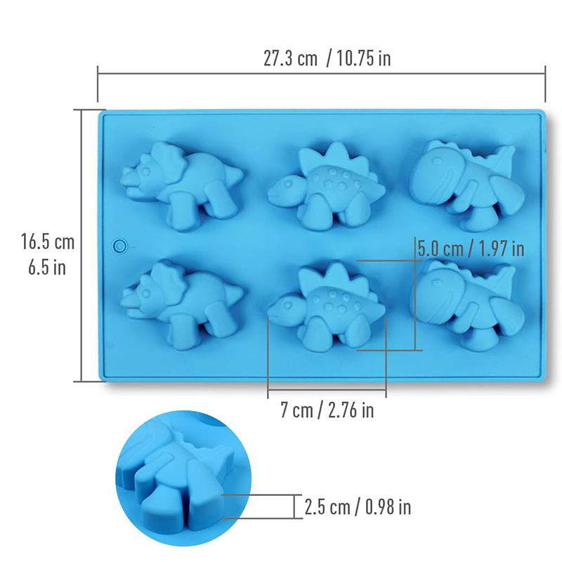 恐竜キャンディシリコーン型恐竜チョコレート型アイスキューブト - Soap Making Websites のレビューと価格