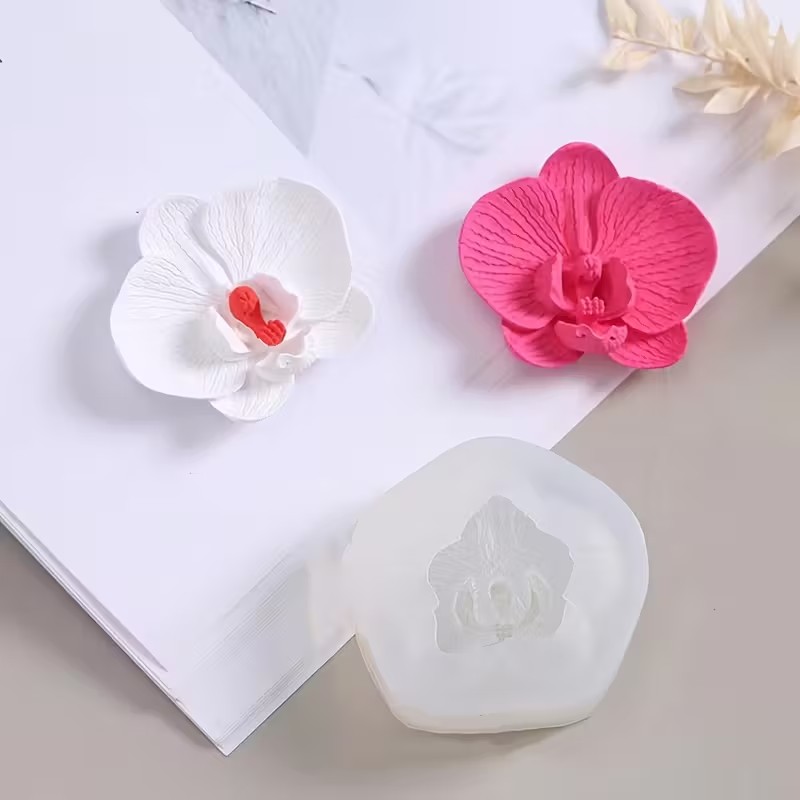 3D 蝶蘭シリコーンキャンドルモールドアロマセラピー石膏石鹸 - Soap Making Jar のレビューと価格
