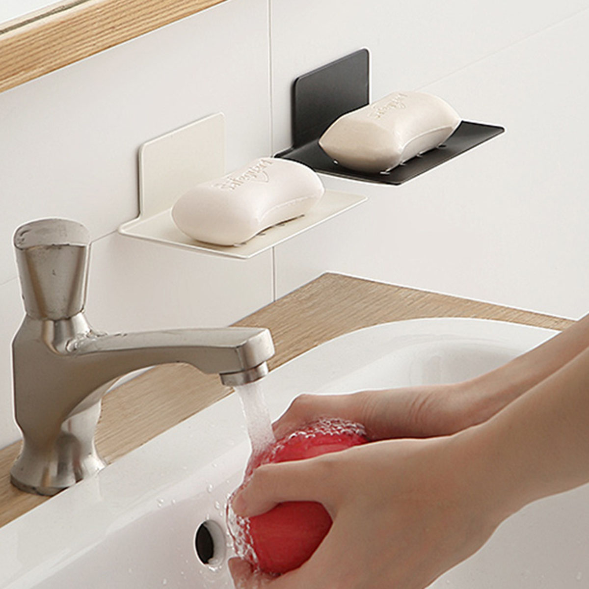 アルミ合金ソープホルダー浴室ソープディッシュ排水壁掛けソープ - Soap Making Box のレビューと価格