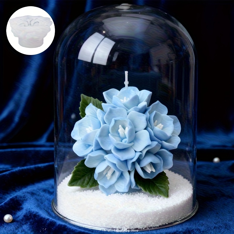1つのアジサイの花型シリコンモールド、キャンドル、石鹸、樹脂 - Soap Making Party のレビューと価格