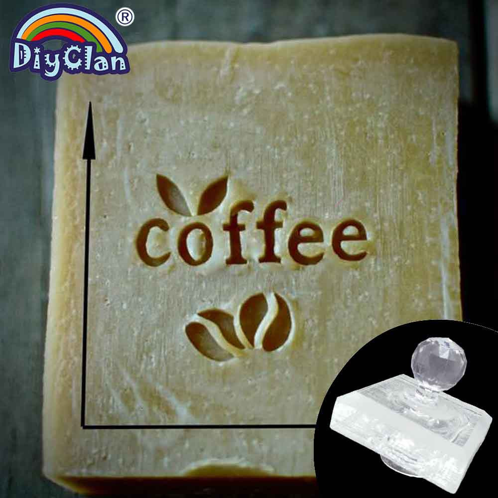 石鹸用スタンプ,コーヒービーモデル,手作り,透明,天然アクリ - Soap Making Websites のレビューと価格