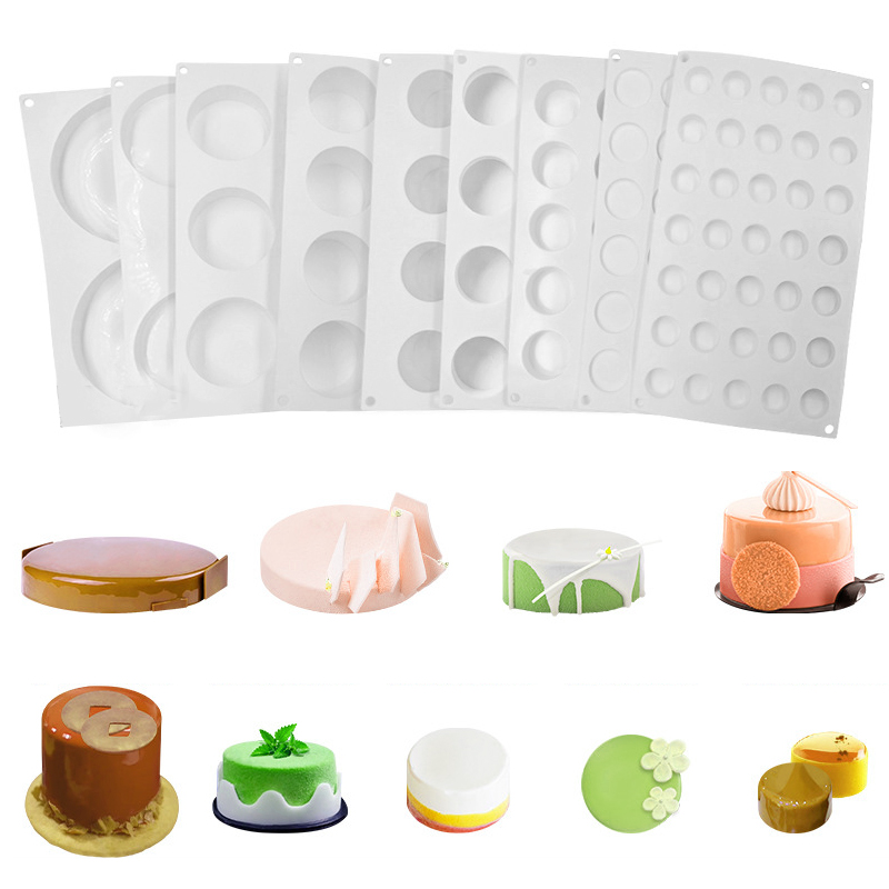 円筒形フレンチムースケーキ型シリコーンチョコレート型食品グレ - Soap Making Instructions のレビューと価格