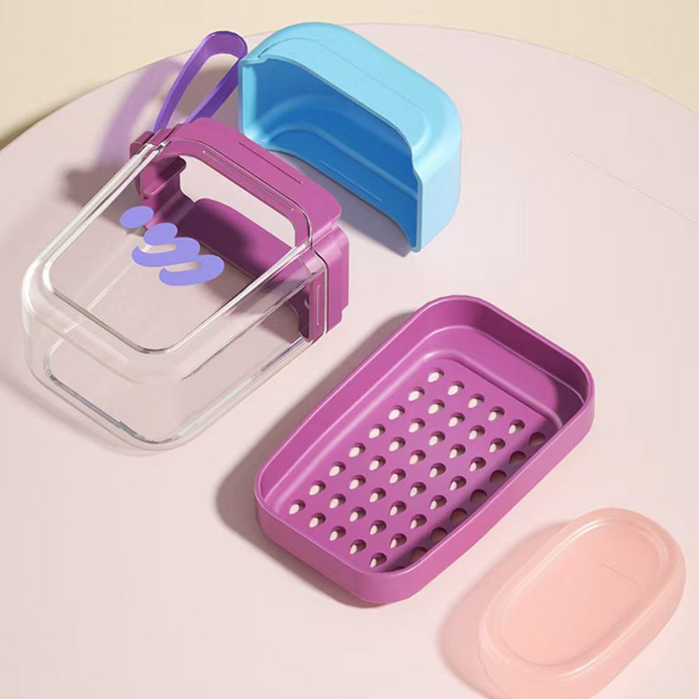 蓋付き石鹸ケース 抗菌石鹸ケース 密閉式石鹸箱 クイックロッ - Soap Making Box のレビューと価格