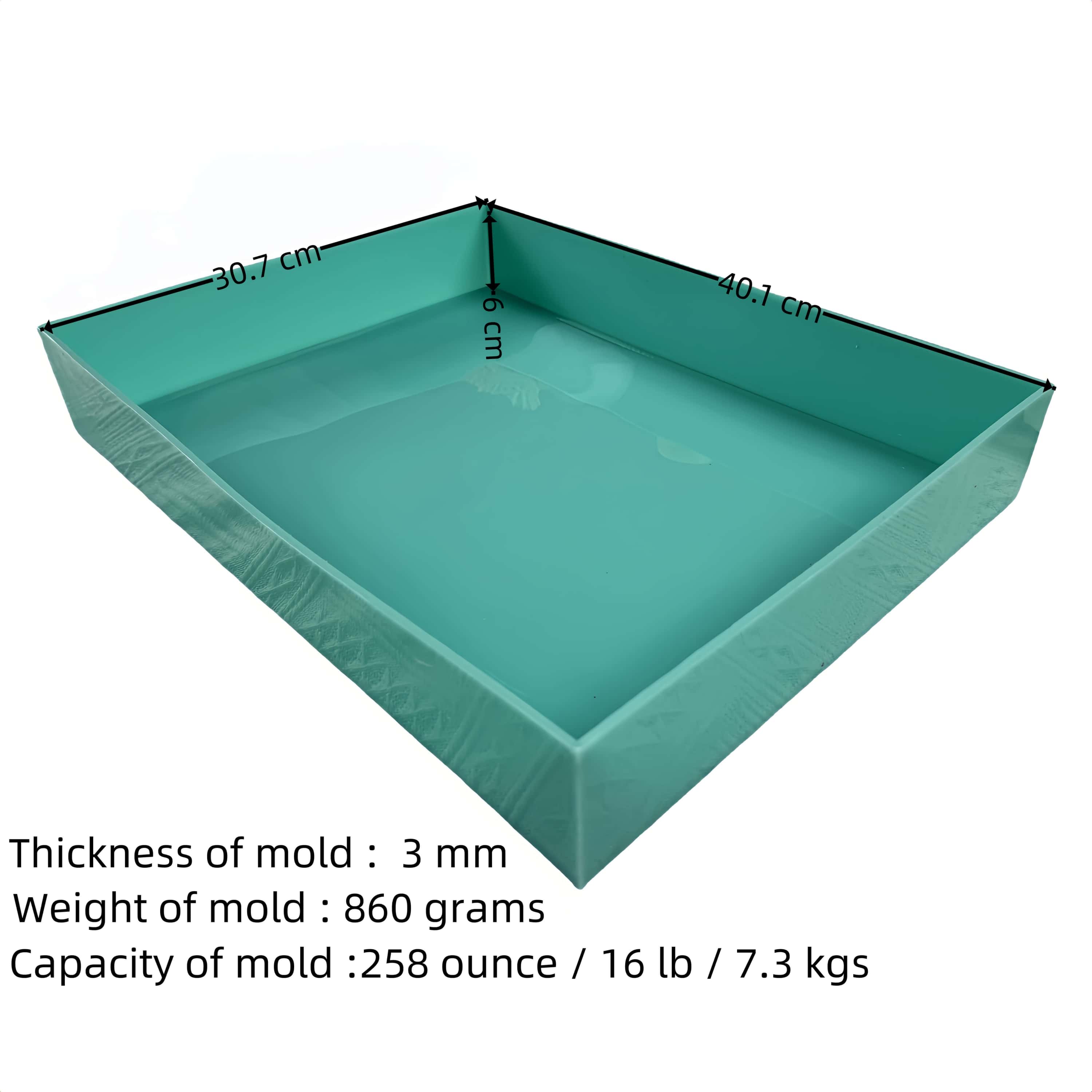 258 オンスのシリコンスラブモールド 石鹸作り用 天然耐久 - Soap Making Instructions のレビューと価格