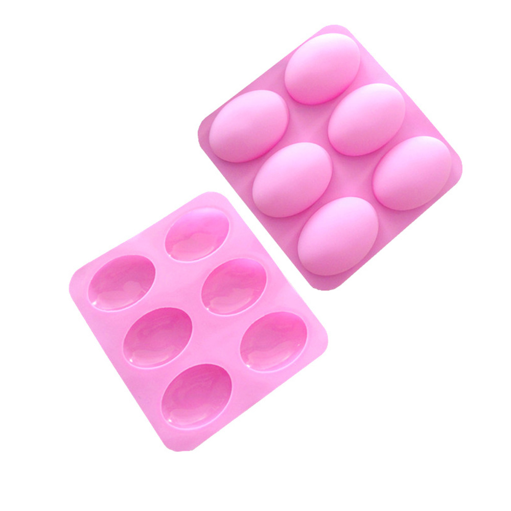 6キャビティシリコンモールド,石鹸作り用,手作り石鹸型,楕円 - Soap Making Websites のレビューと価格