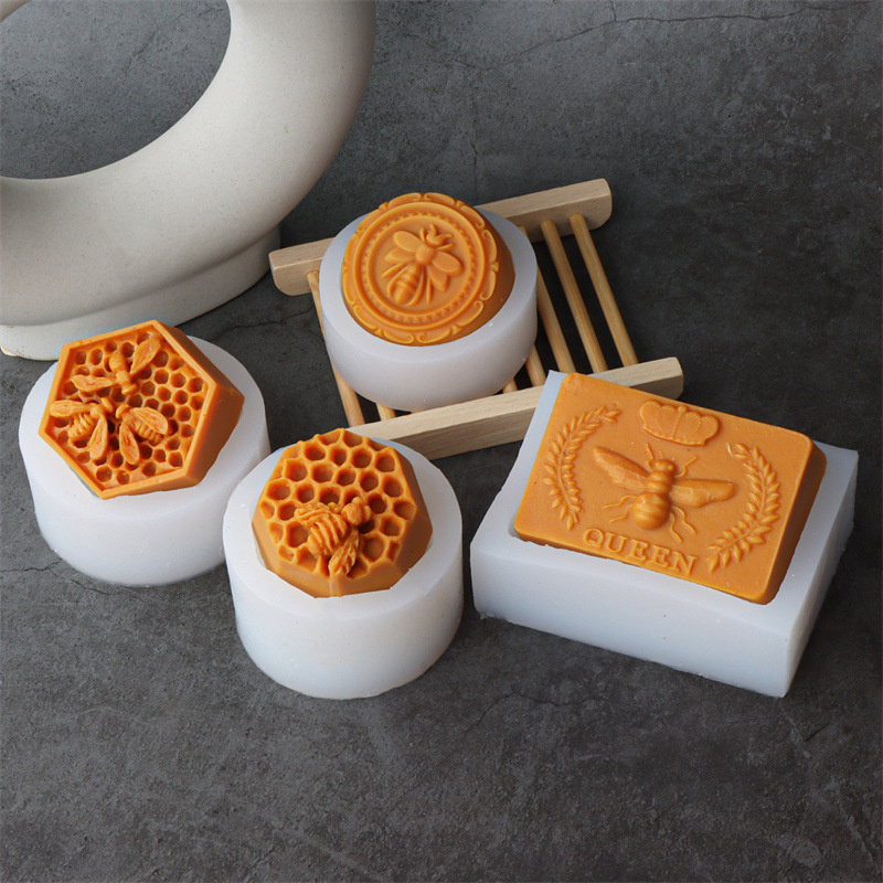 3D フライングビーハニカムキャンドルモールドシリコーン手芸 - Soap Making Instructions のレビューと価格