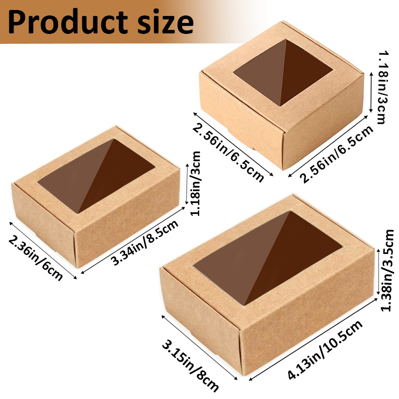 15/35/50個入り 自作石鹸用パッケージボックス、ミニギ - Soap Making Box のレビューと価格