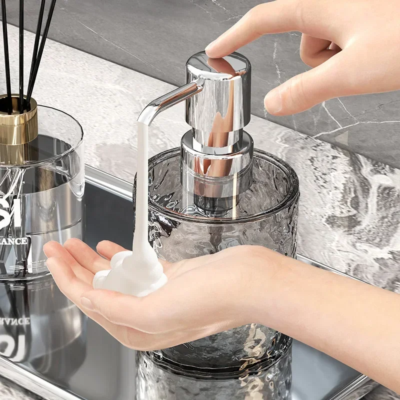 ハンド泡ソープディスペンサープレス式浴室液体石鹸ボトル詰め替 - Soap Making Foam のレビューと価格