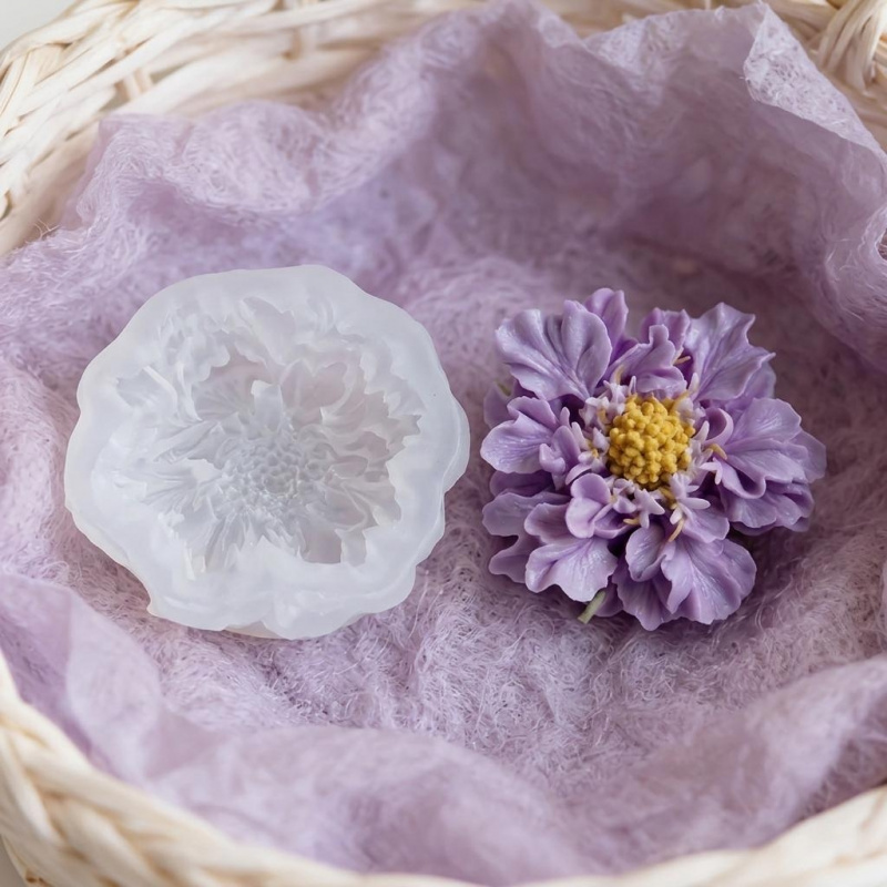 1つの夢のような青い鉢植えの花のシリコンモールド、DIYアー - Soap Making Party のレビューと価格