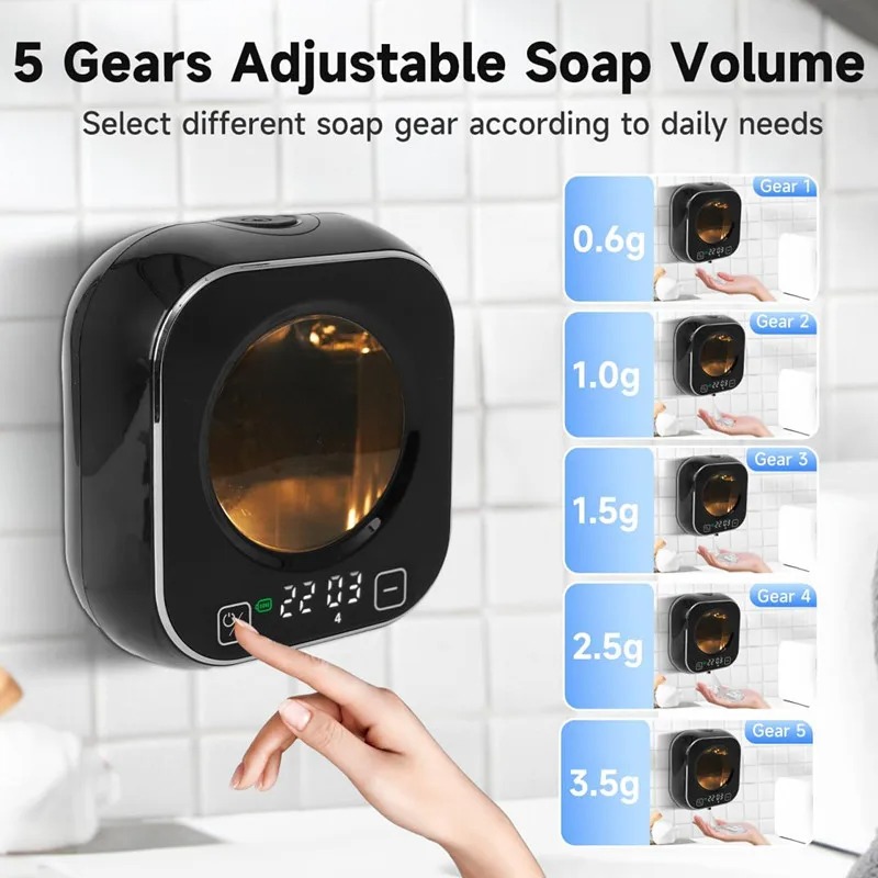 スマート誘導式ハンドウォッシャーセンサー壁掛けフォーム赤外線 - Soap Making Thermometer のレビューと価格