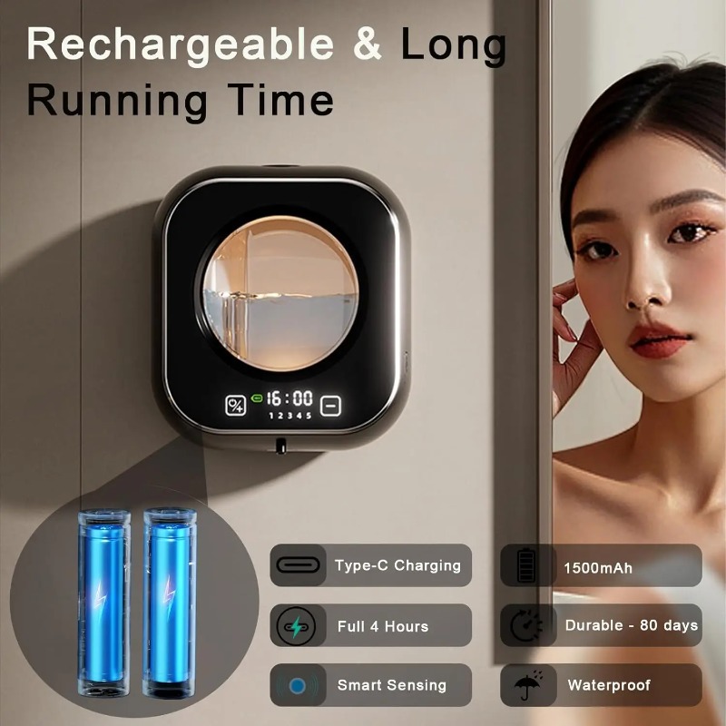 スマート誘導式ハンドウォッシャーセンサー壁掛けフォーム赤外線 - Soap Making Thermometer のレビューと価格