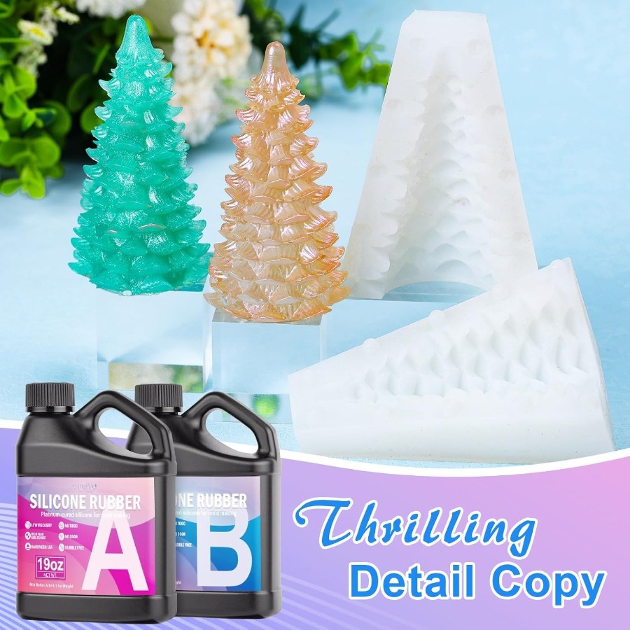 シリコンモールド作成キット、38.8オンス 15A弾性液体シ - Soap Making Party のレビューと価格