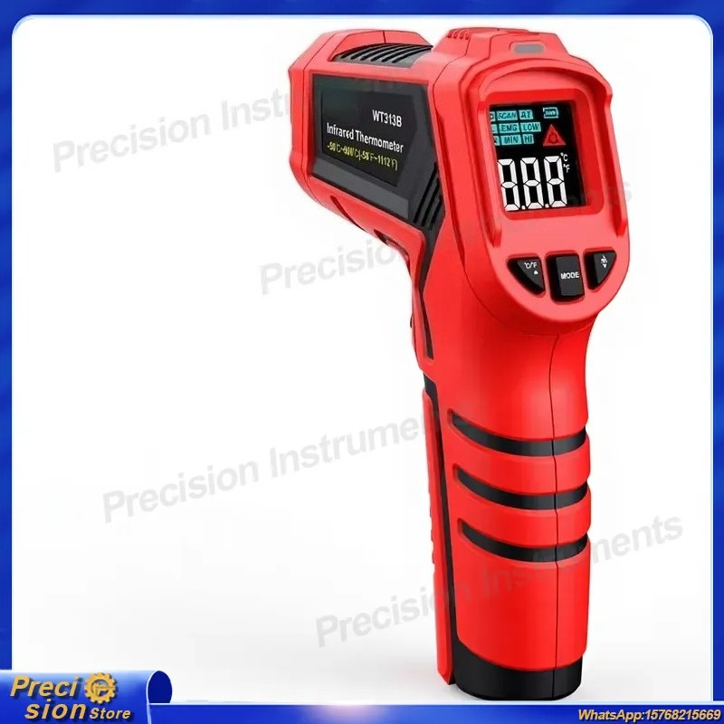 レーザー赤外線温度計 WT3138 非接触デジタル温度計 キ - Soap Making Thermometer のレビューと価格